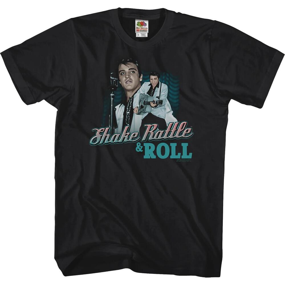 Shake Rattle And Roll Elvis Presley Tshirt